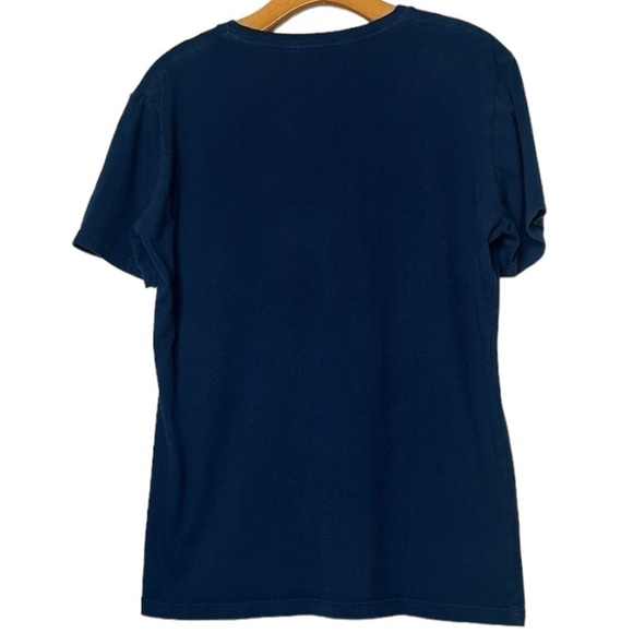 Raleigh Workshop Men’s Pocket Tee Shirt Relaxed Blue Size Small Bill Thelen - Picture 2 of 9